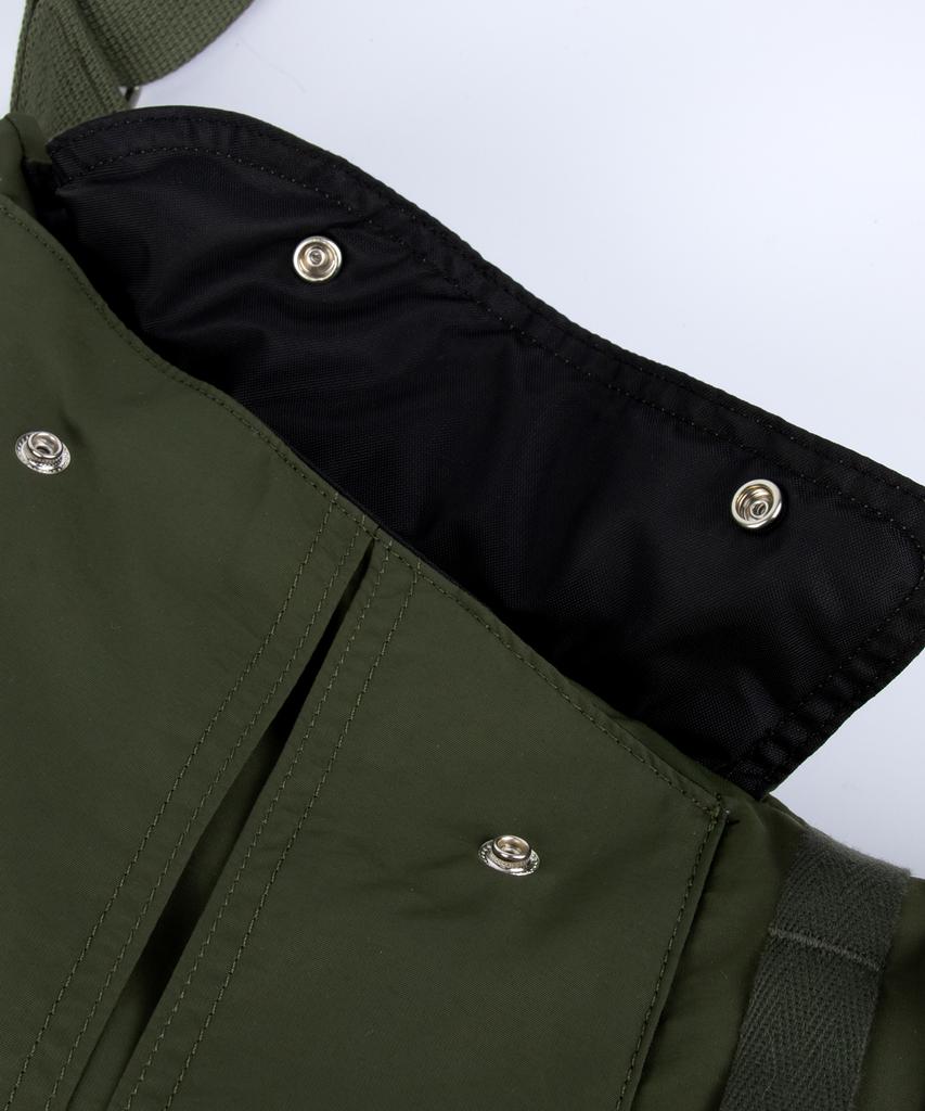 Iugamakaras Taped Shoulder Bag (Khaki)