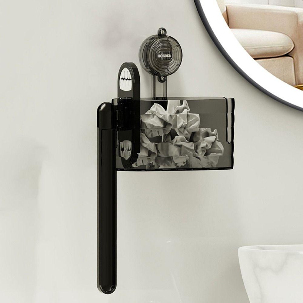 

Removable Washcloth Storage Box Plastic Draining Storage Bucket Bathroom белый