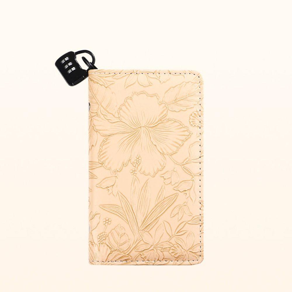 Wallet Storage Saving Money Binder PU Leather Account Book  Office Stationery Supplies