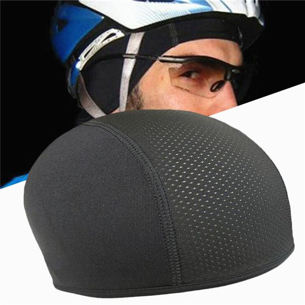 Breathable Hat Moisture Wicking Cooling Skull Cap Inner Liner Helmet Beanie Cap Sweatband Quick Dry