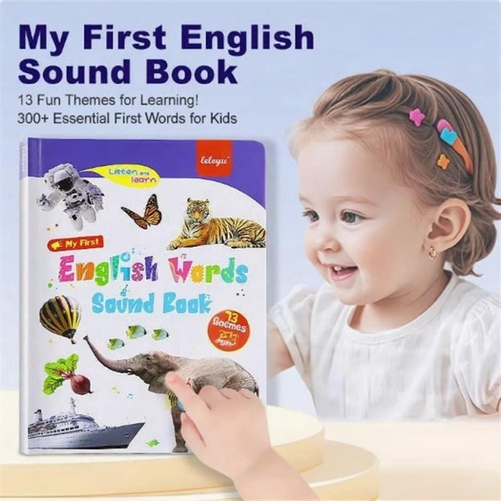 Sound Reading English Enlightenment Audiobook Interactive Book  Parent-child Interaction