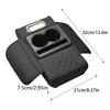 with Cup Holder Armrest Heightening Pad Elbow Support Car Console Console Pillow  Auto Interior