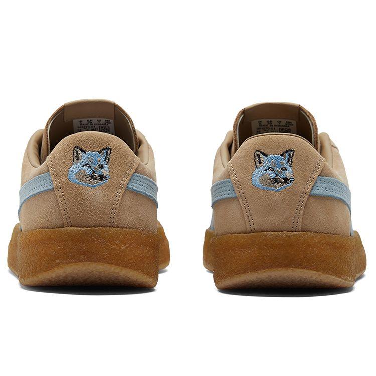 Puma Maison Kitsune X Suede Crepe Travertine Chambray Blue Unisex Sneakers Brown 381270-01