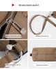 Women's Genuine Leather Cowhide Underarm Shoulder Bag - Versatile Commuter Handbag & Crossbody