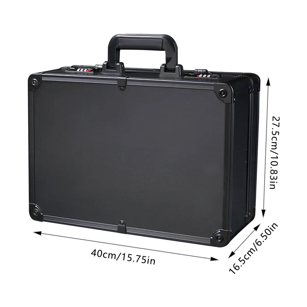 Hairdressing Bag Hairdresser Travel Case Portable Barber Tool Box Mobile Beauty Cosmetics Toiletry Bag Organiser Holder (Black)