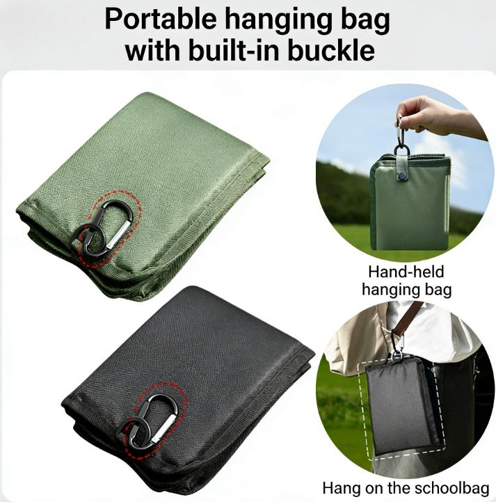 Oxford Cloth Folding Camping Seat Pad Waterproof Thickened Portable for Hiking Trekking Outdoor Seat Pad