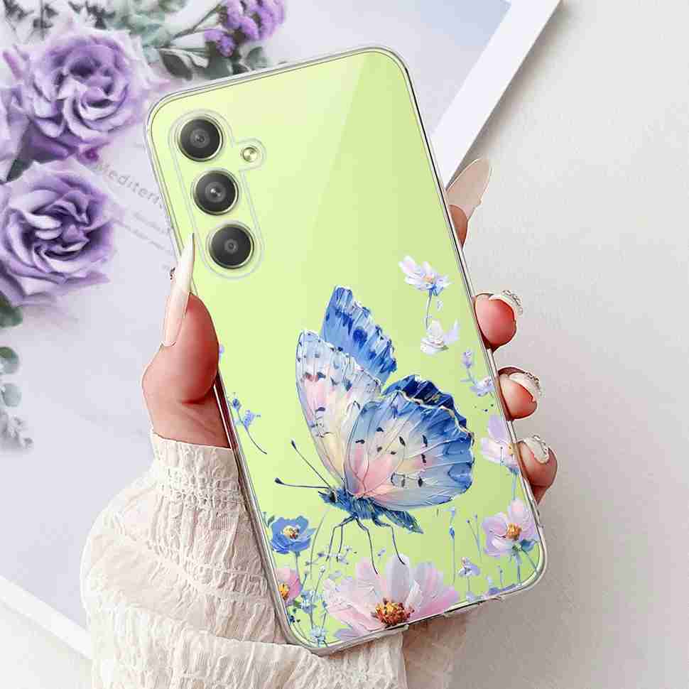 For Samsung Galaxy A54 5G 6.4"Case Fierce Dragon Tiger Soft Silicone TPU Cover For Samsung A54 A54 SM-A546E Phone Cases Fundas