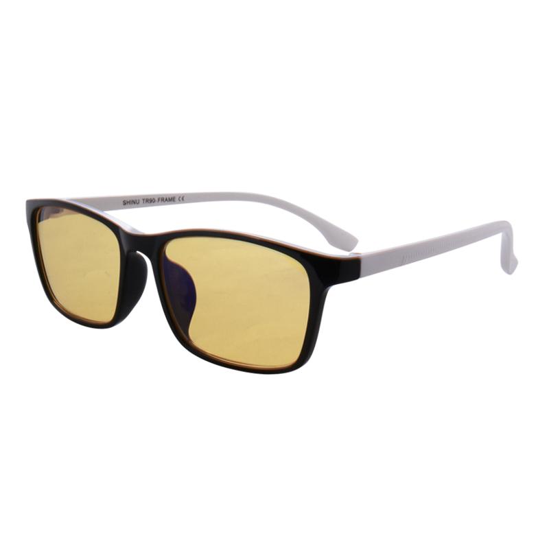 Shinu Blaulichtfilter-Computerbrille Rote Gläser Besser Schlafen Brille Brillen Computerbrille Orange Gläser Gaming