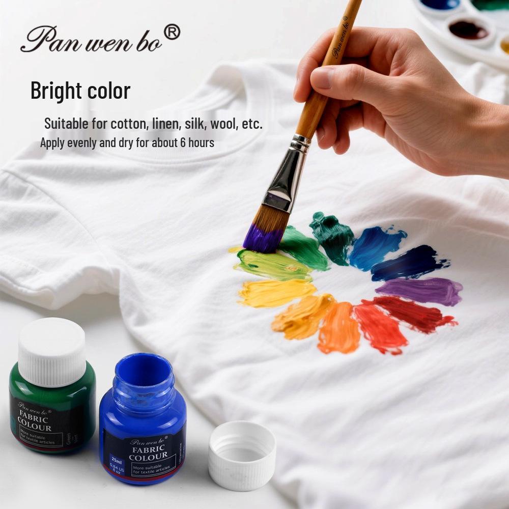 25ml Acrylic Paint Set for Textiles, Glass, and Watercolor Art Projects