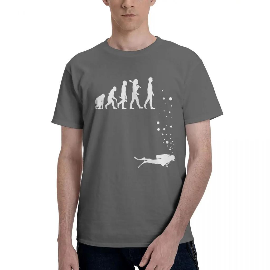 Scuba Diving Evolution T Shirt Tees Gifts Men Women T-Shirt Graphic Y2K Clothes