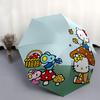 1pc Hello Kitty Mushroom Umbrella - Automatic Opening & Closing, Portable 3-Fold Design, 8-Bone Iron Frame, Outdoor, Perfect Gift for Fans, Travelers,