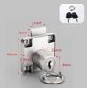 Drawer Furniture Lock Same Key 20mm Wardrobe Cabinet Door Locker Office Desk Letter MailBox Cam Locks Hardware