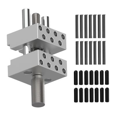 Flexible Miniature Metal Vise Portable Design For Model Making And DIY Projects With Adjustable Height And Antislip Base