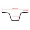 22mm 25mm Motorcycle Raised Handlebars Handle Bar for Harley Sportster XL883 XL1200 X48 Dyna Road King Heritage