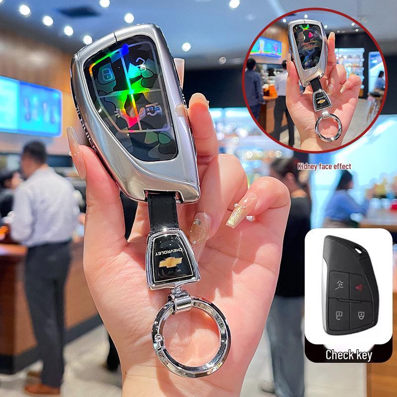 Chevrolet Equinox 2025 Premium Key Case with Metal Buckle - Full Coverage Accessories