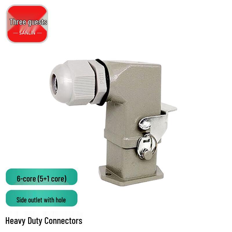 Sanlin HA-003-2 Heavy-Duty Rectangular Aviation Connector