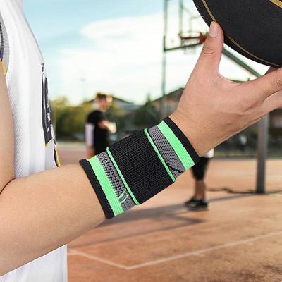 Tri-polar Knitted Wrist Support for Weightlifting