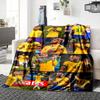 Football Legend Celebration Pose printed flannel breathable and warm blanket, a stylish home gift, suitable for home, office and bedspread use. 15a138