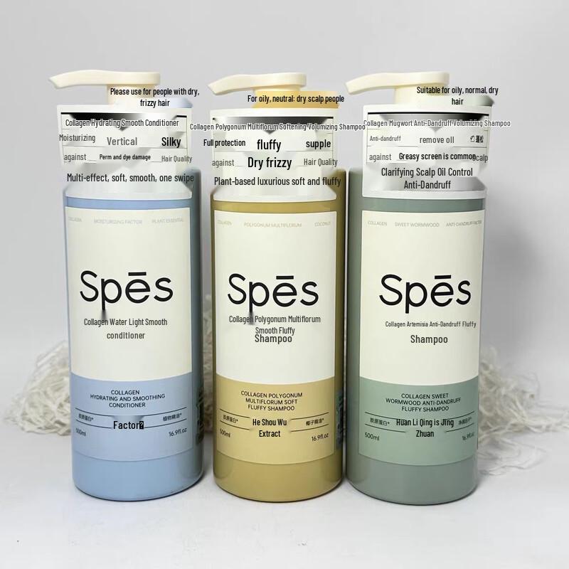Spēs Collagen Volumizing Shampoo & Conditioner Set 500ml
