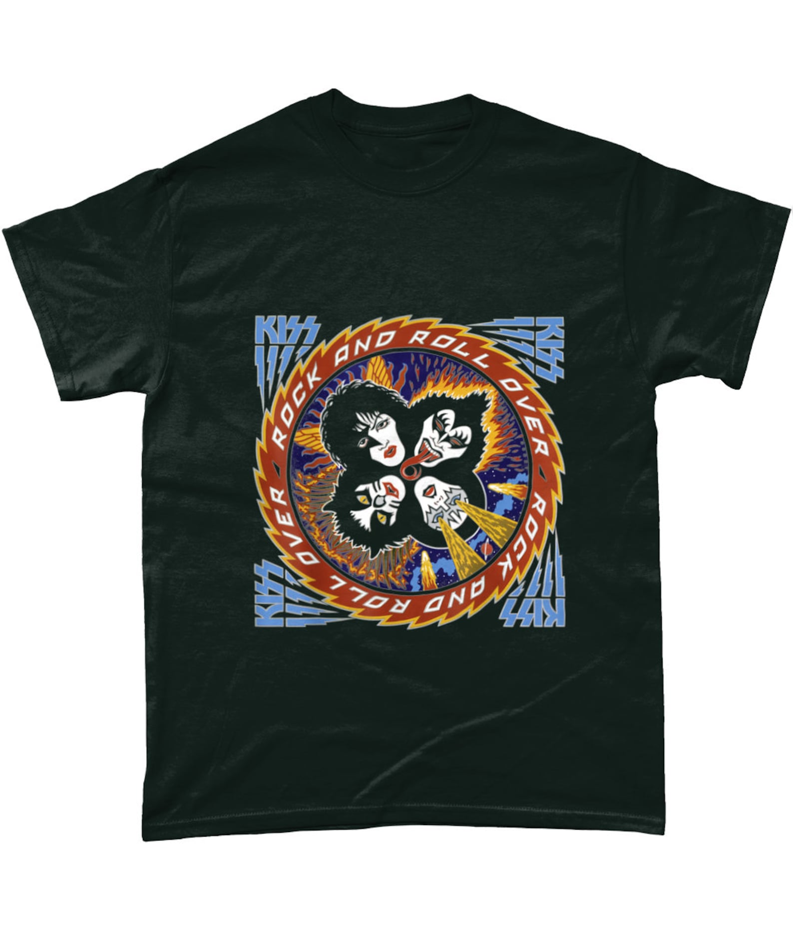 Gildan Heavy Cotton T-Shirt KISS - Rock and Roll Over 40 T-Shirt S