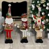 Christmas Doll Christmas Telescopic Old Man Snowman Elk Christmas Decoration Supplies Christmas Atmosphere Decoration