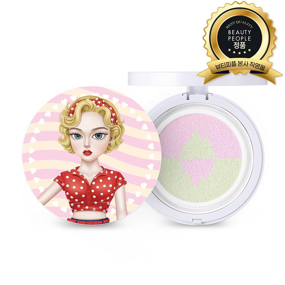 BEAUTY PEOPLE Iron Wall Girl Sun Cushion Marine Girl Family Sun Cushion 25g