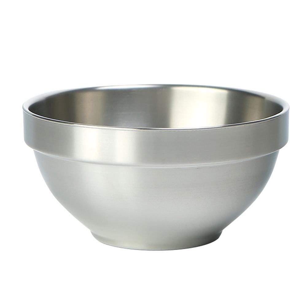 

Уличная двухслойная миска PureTi 450 мл, большая емкость, посуда для пикника, портативное барбекю, походы серебряный