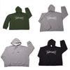 Letter Hoodie With Waterwashed Effect For Teen Casual Wear