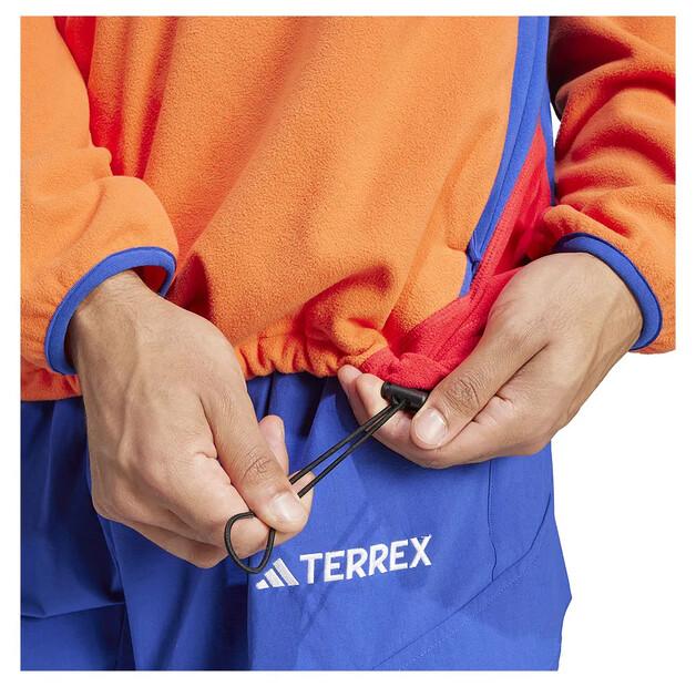 Adidas Fleece Jacket with Half-zip Terrex Multi Climawarm