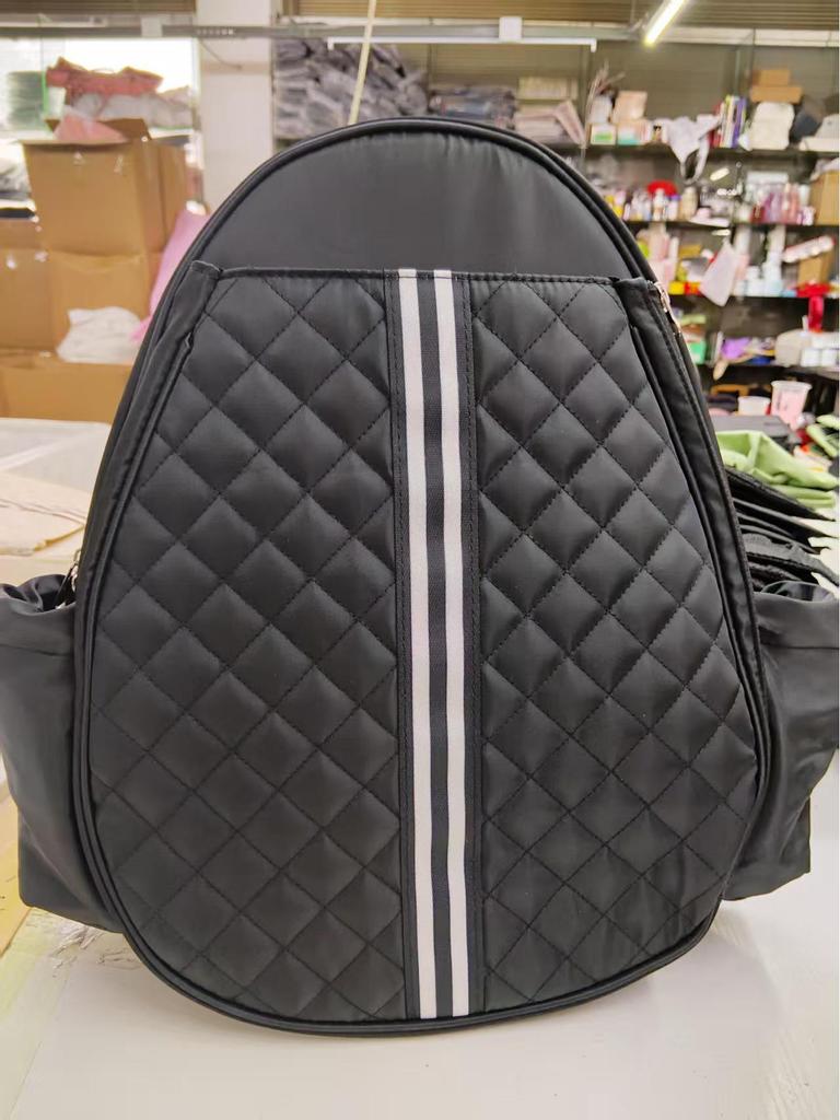 Large Multi-Layer Sports Backpack & Crossbody Tennis Bag for Professional Use