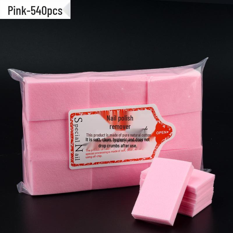 Thickened Lint-Free Nail Polish Remover Pads