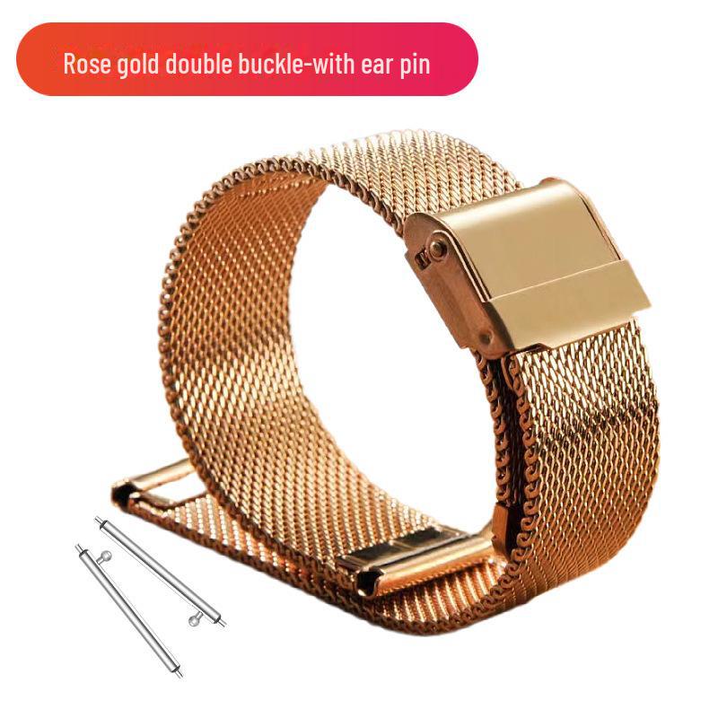 Stainless Steel Magnetic Buckle Strap for Apple iWatch and Huawei GT4
