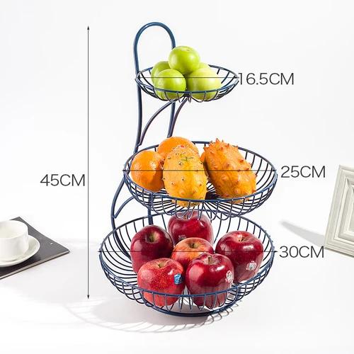 

Stylish Sunchamo Fruit Bowl Holder - Metal Wire Storage for Kitchen and Home Decor