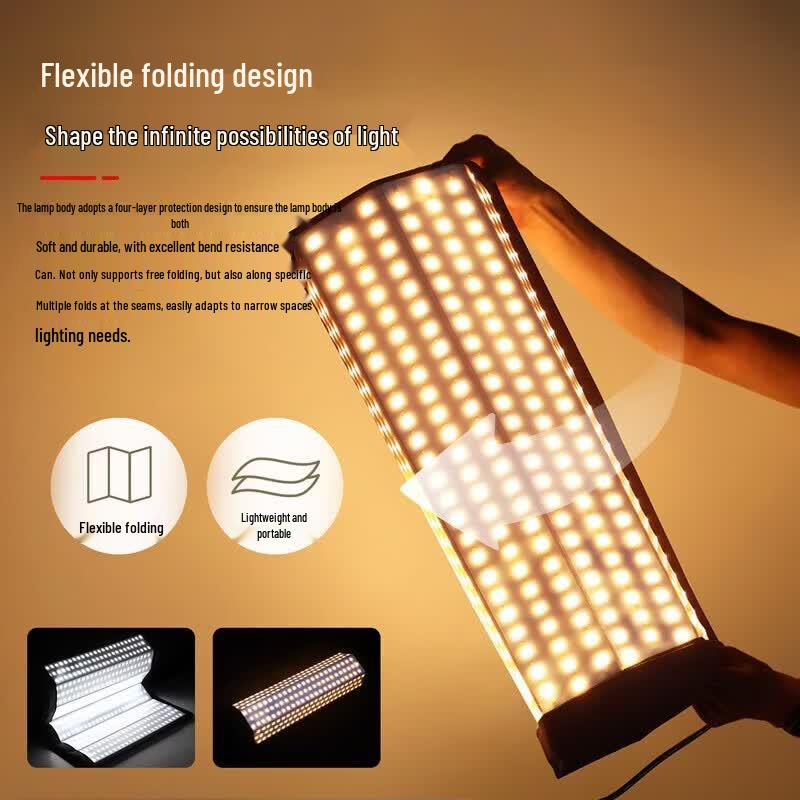 Miaotu 200W Bi-color LED Rollable Fabric Fill Light