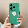 Case For Tecno Spark 20 20C Astronaut Soft Liquid Silicone Lens Protection Durable Back Cover For Tecno Spark20 20 C Phone Shell