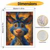 Disney Eeyore Oil Painting Painting Art Set Handmade Diy Gift Home Decoration