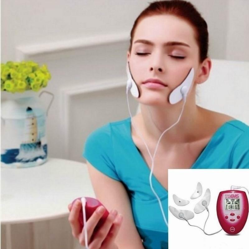 Electric Facial Massager Stimulation Muscle Massage Kit Face Slimming Massage Beauty Device