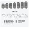 Boys Winter Knit Cardigan Thick Warm Korean Style Solid Color Zip Up Sweater Kids 120-170cm