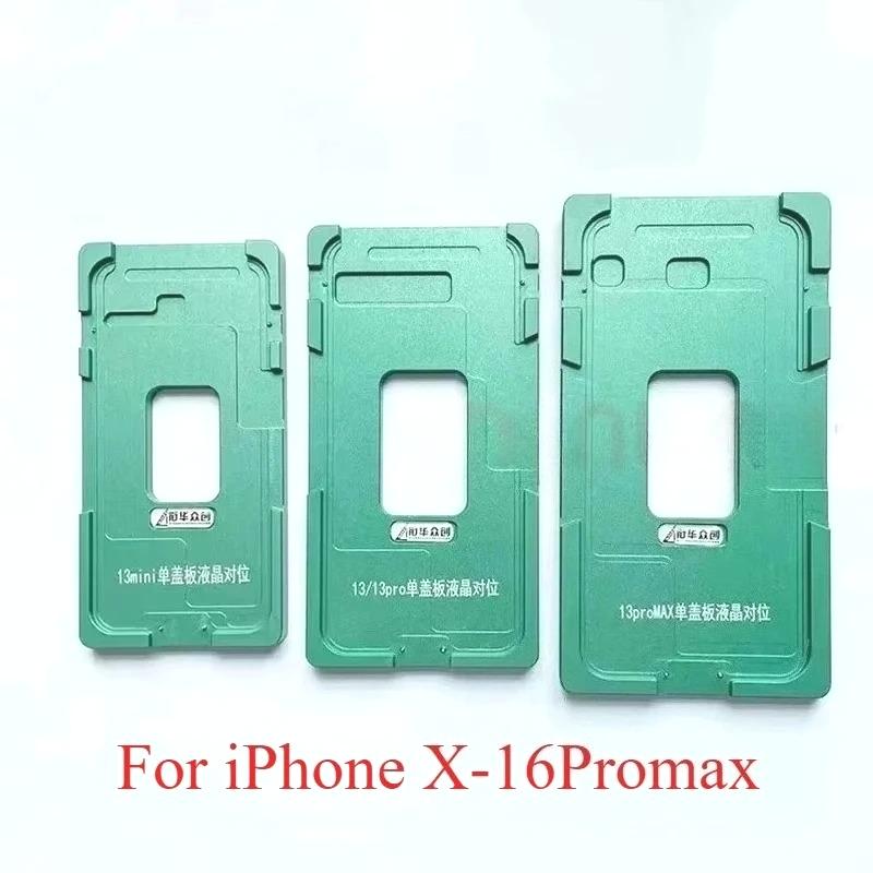 XHZC Position OCA Alignment Mold Mould For iPhone X XS XR 11 12 Mini 13 Pro Max 14 15 Plus 17 Air LCD Screen Phone Repair Tool