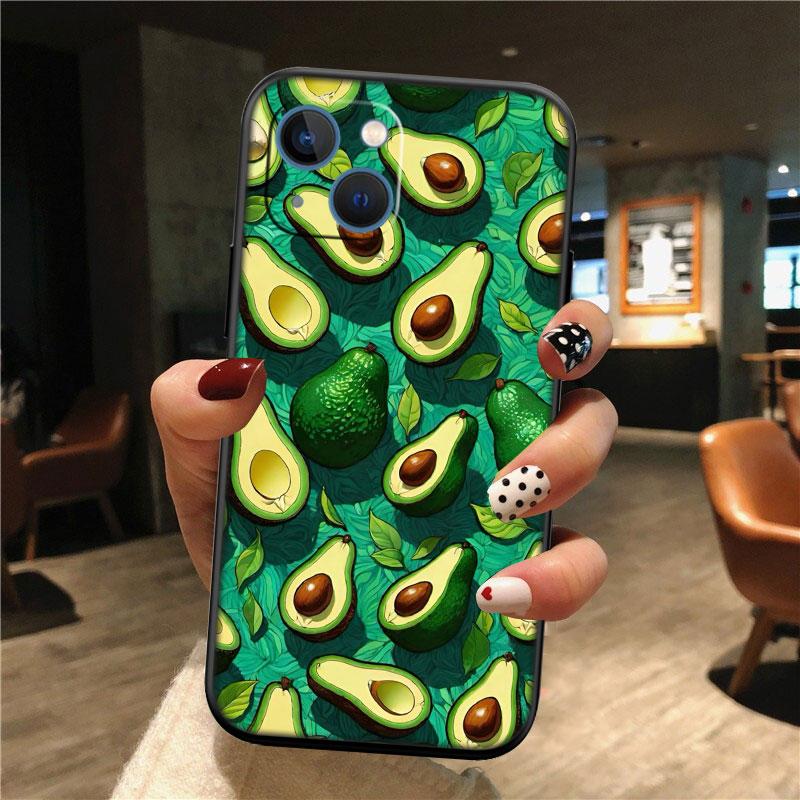 IK8 Avocado fruit art Phone Case for OPPO A40 A60 A80 A15 A16 A16K A12 A17 A17K A54 A54S A53 A53S A55 A56 A57 A98 F23