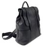 Leather Women'S Bag Backpack Fashion Black Cowhide Casual Travel Backpack Bag