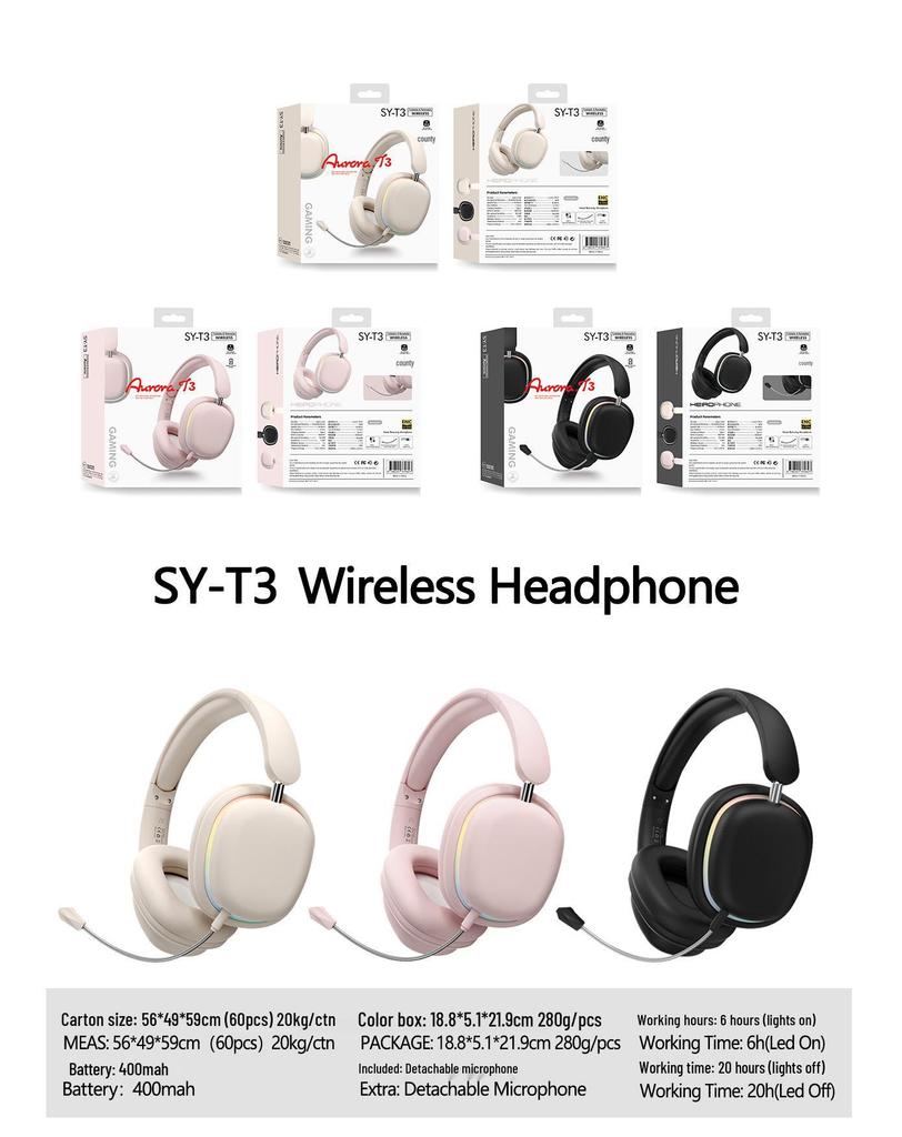 2025 Cross-border Bluetooth Wireless Gaming Headset