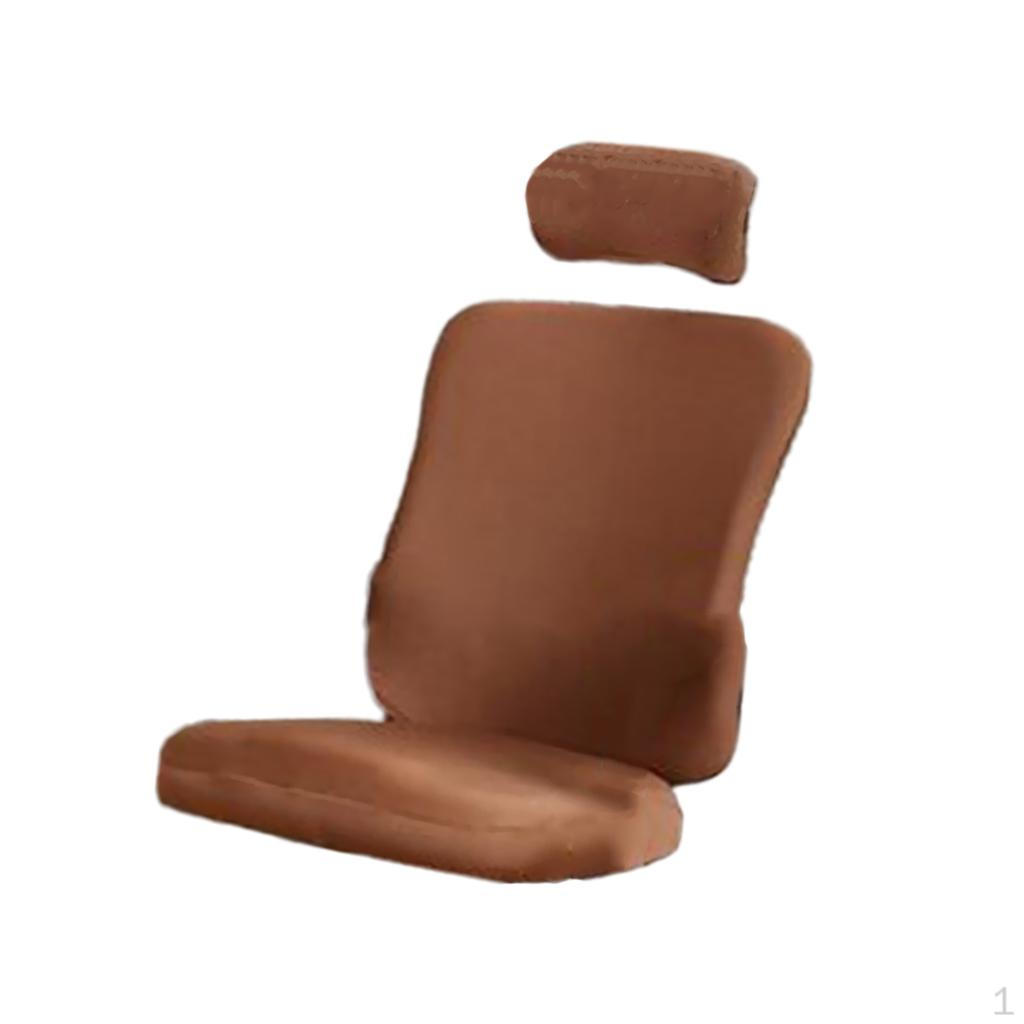 

3 шт. съемные эластичные чехлы для офисных компьютеров - универсальные вращающиеся сиденья с раздельной конструкцией