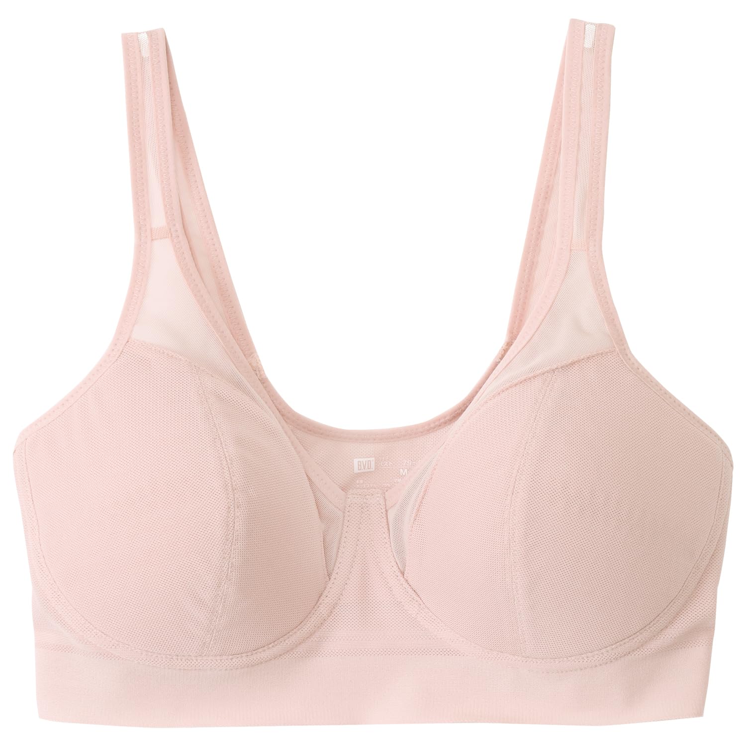 

прохладный жестяной для персикового бежевого [B.V.D.] Легкий, дышащий, бюстгальтер-полутоп, бюстгальтер, бюстгальтер, без косточек, влагоотводящий, быстросохнущий, сетка, женщины,