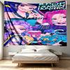 Arazzo Stampato Cacciatori di Demoni KPop - Tessuto Decorativo da Parete Portatile, per Casa, Dormitorio, Viaggio, Camera da Letto, Soggiorno - Regalo Ideale per Compleanno, Inaugurazione