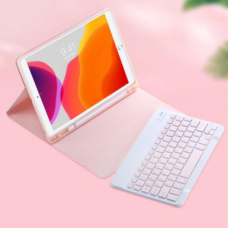 IPad 11th Gen Bluetooth Keyboard Case With Pen Slot Magnetic Cover Stand TPU Protective Sleeve Air 5/6