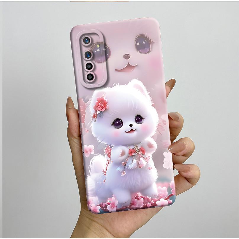 For Realme X2 XT Case RMX1921 RMX1991 RMX1993 Pretty Flowers Silicone Soft TPU Shockproof Phone Cover For OPPO K5 Coque Fundas