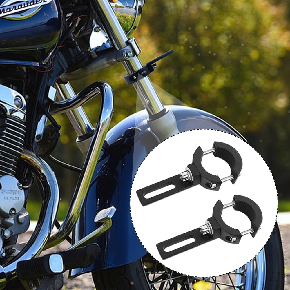Motorcycle Fog Lamp, No Drilling Required, Easy Installation, Fog Lamp Stay, Bracket, Auxiliary Light,