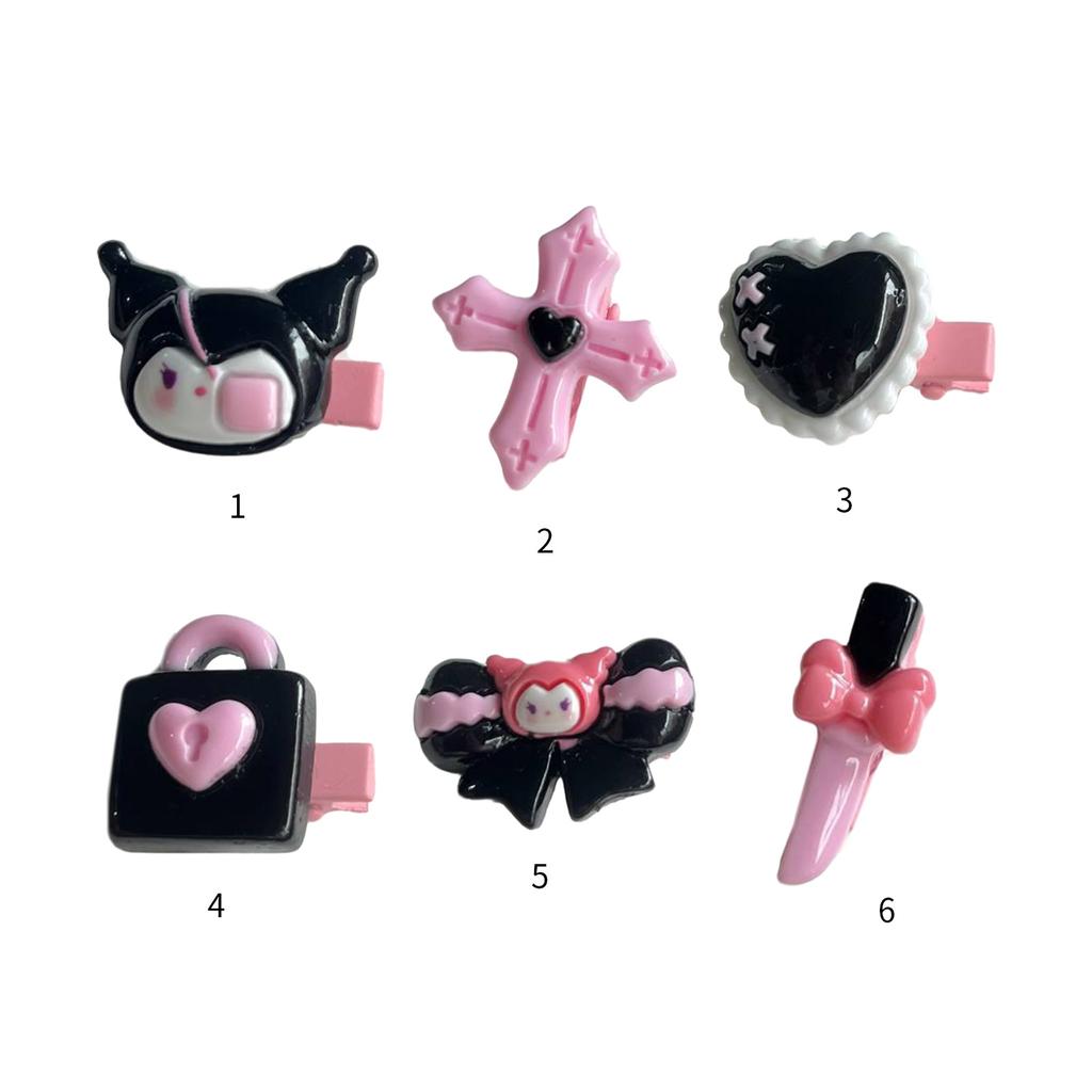 Harajuku Y2k Butterfly Cloth Hair Clip for Women Sweet Cool Aesthetic Trend Hairpin Korean Fashion Hair Accessories