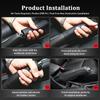 Car Handbrake Cover Leather Hand-sewn Protective Gear Shift Lever For BMW X3 X5 M5 M3 E46 E90 E60 F10 E39 F30 E36 G30 E87 E70